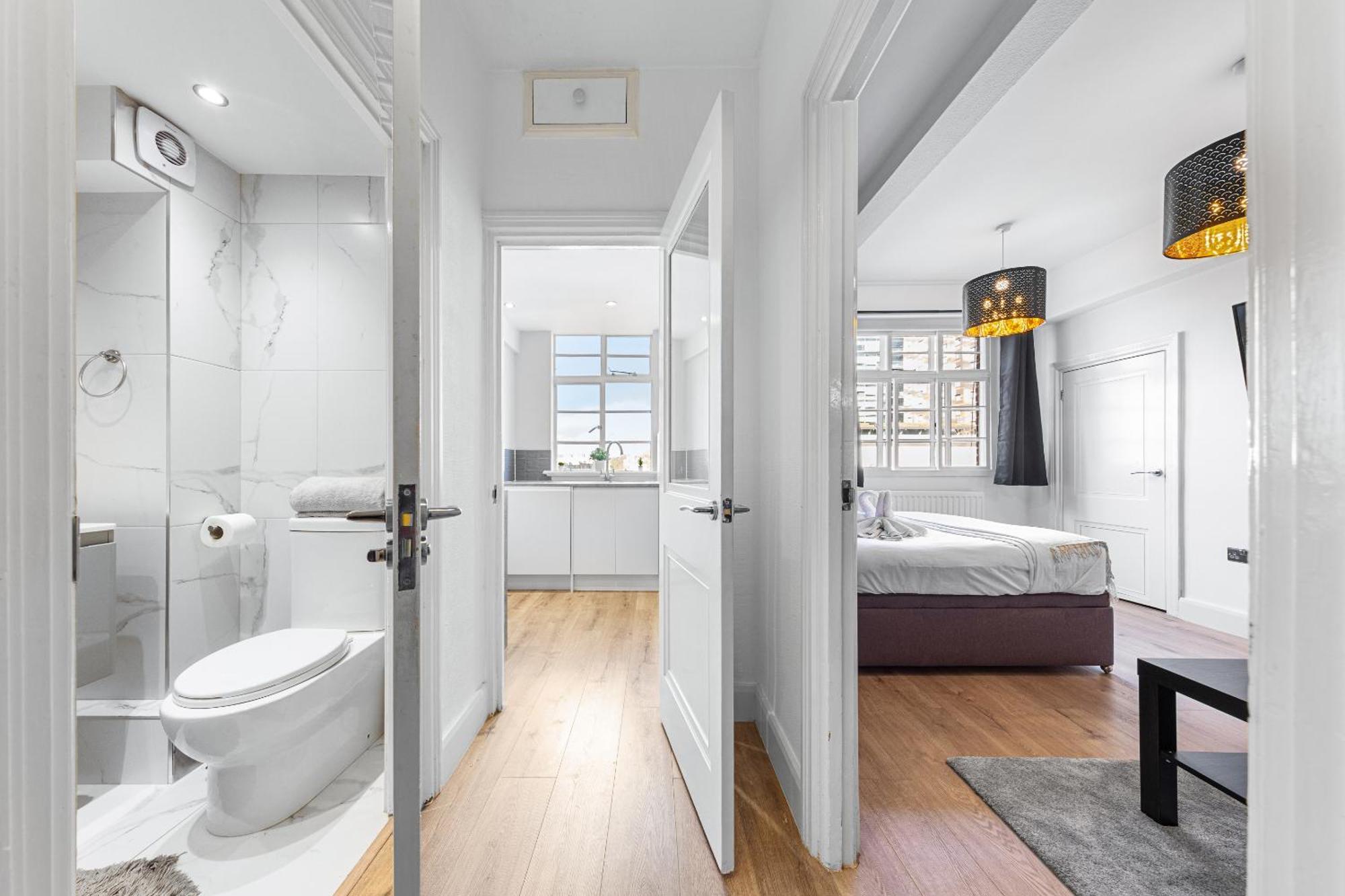 Central London Luxury, Relaxing Apartment! 2 Mins From Paddington Station! Buitenkant foto