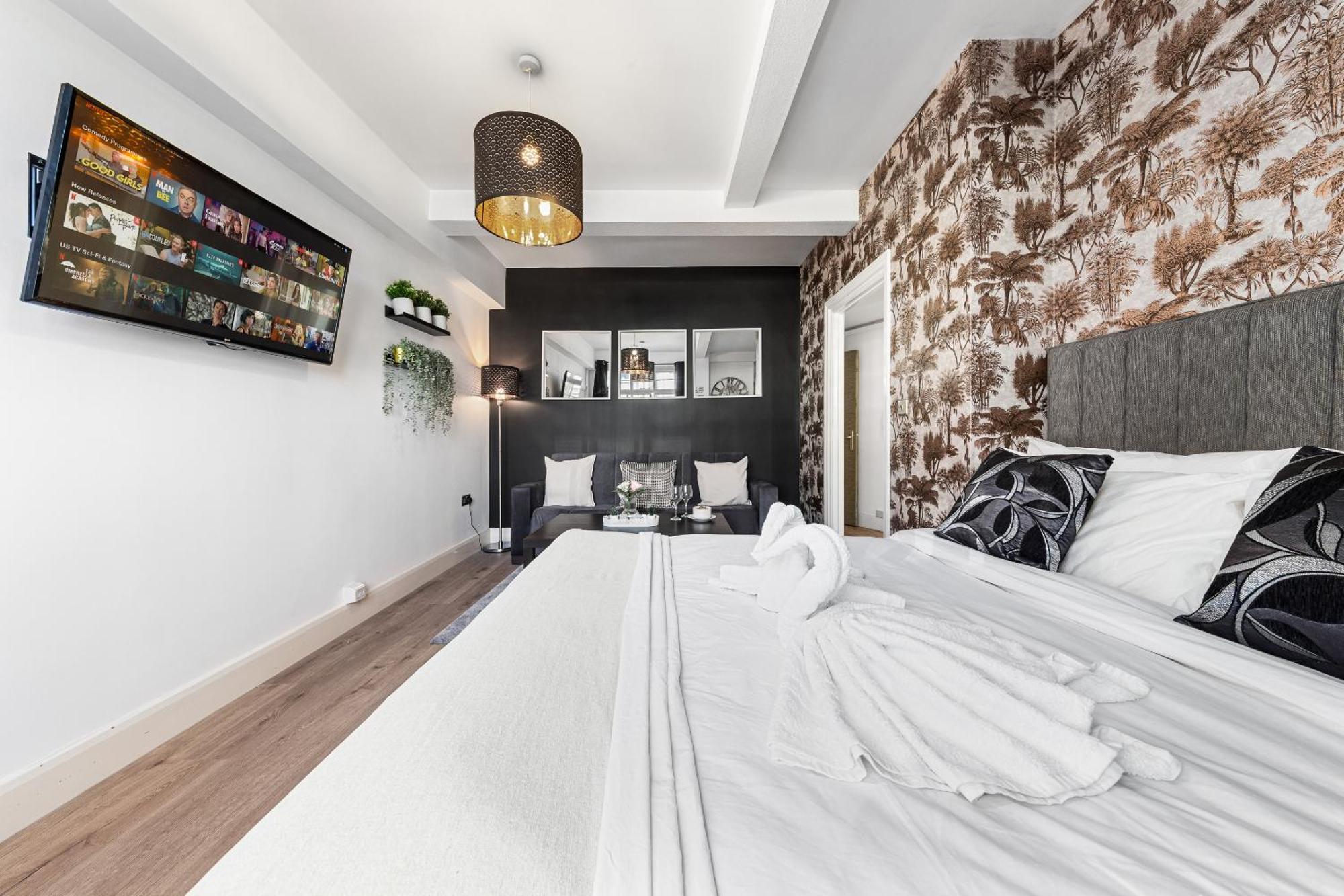 Central London Luxury, Relaxing Apartment! 2 Mins From Paddington Station! Buitenkant foto