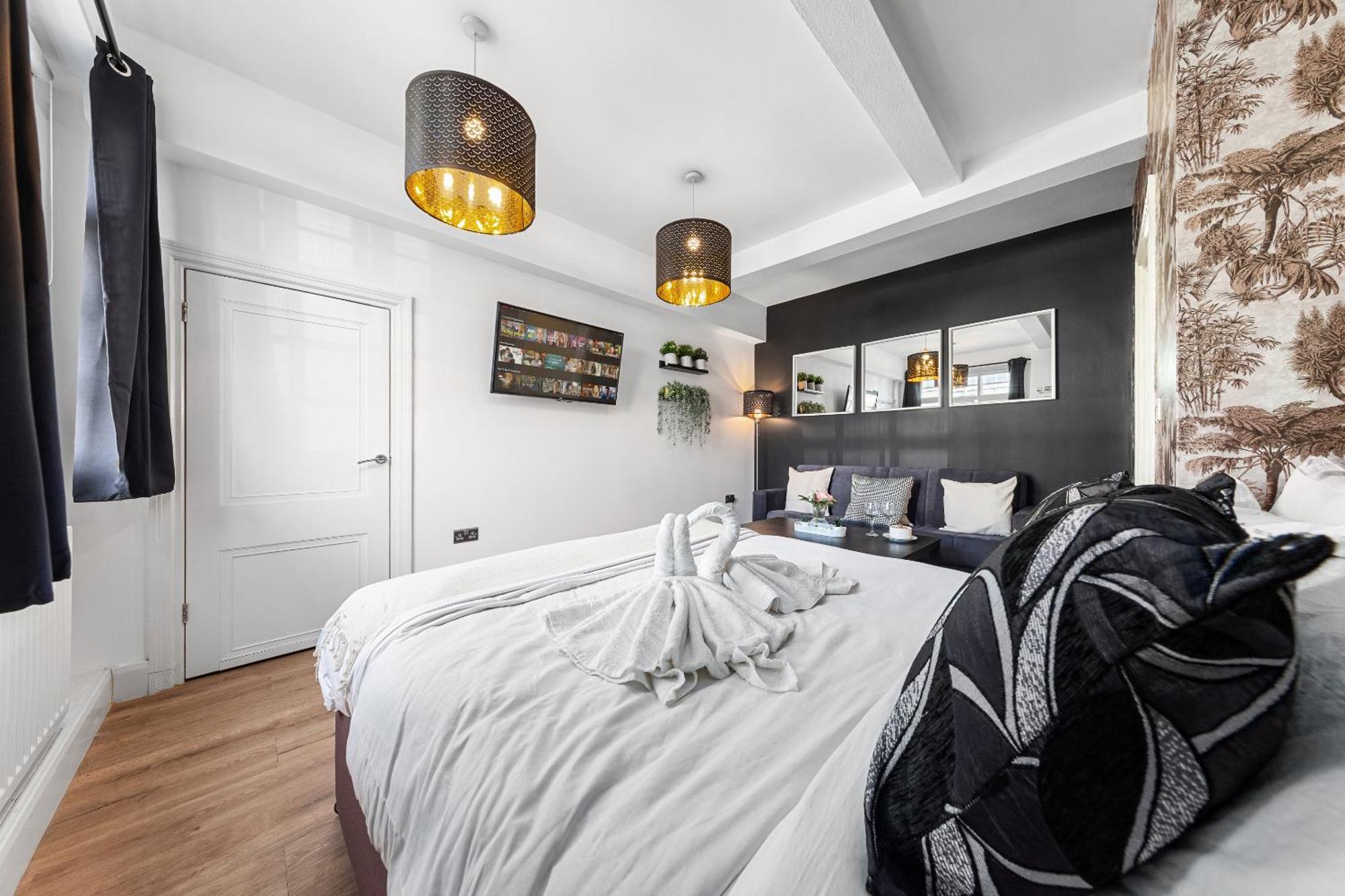 Central London Luxury, Relaxing Apartment! 2 Mins From Paddington Station! Buitenkant foto