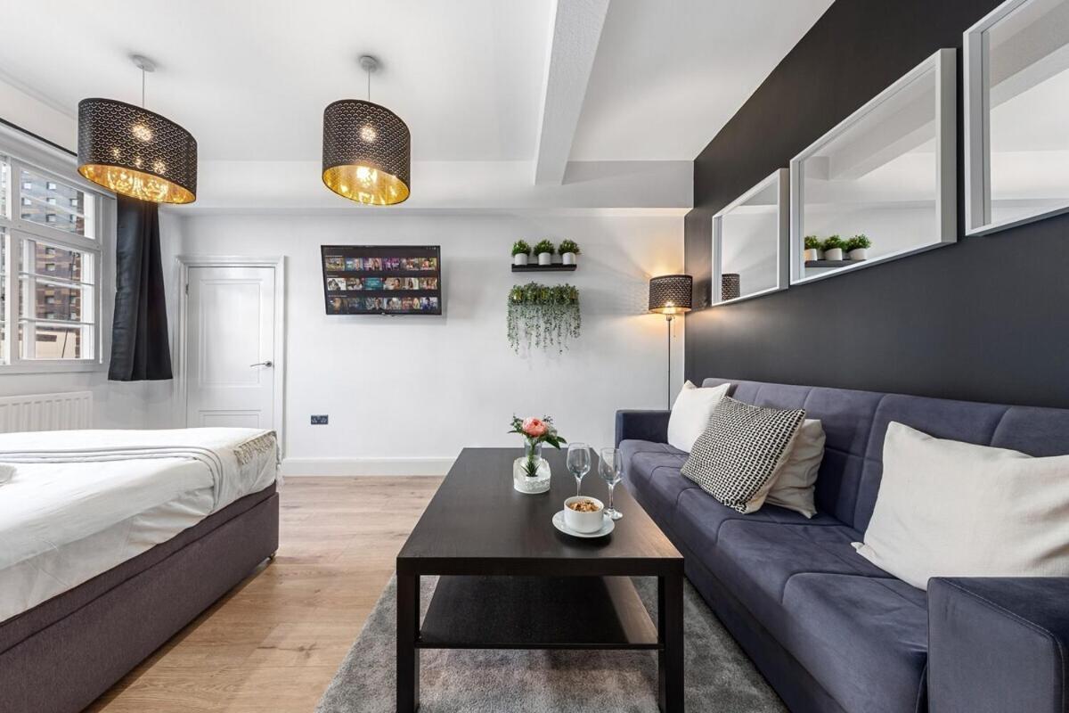 Central London Luxury, Relaxing Apartment! 2 Mins From Paddington Station! Kamer foto