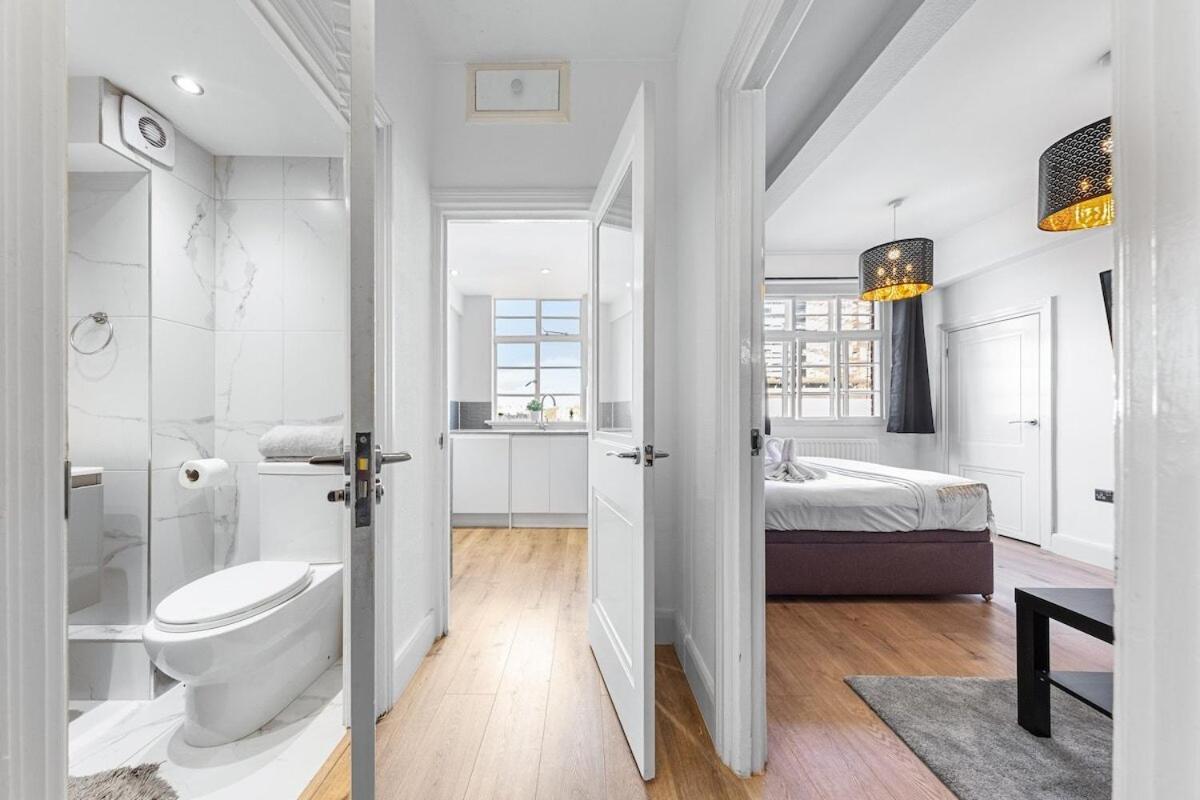 Central London Luxury, Relaxing Apartment! 2 Mins From Paddington Station! Kamer foto