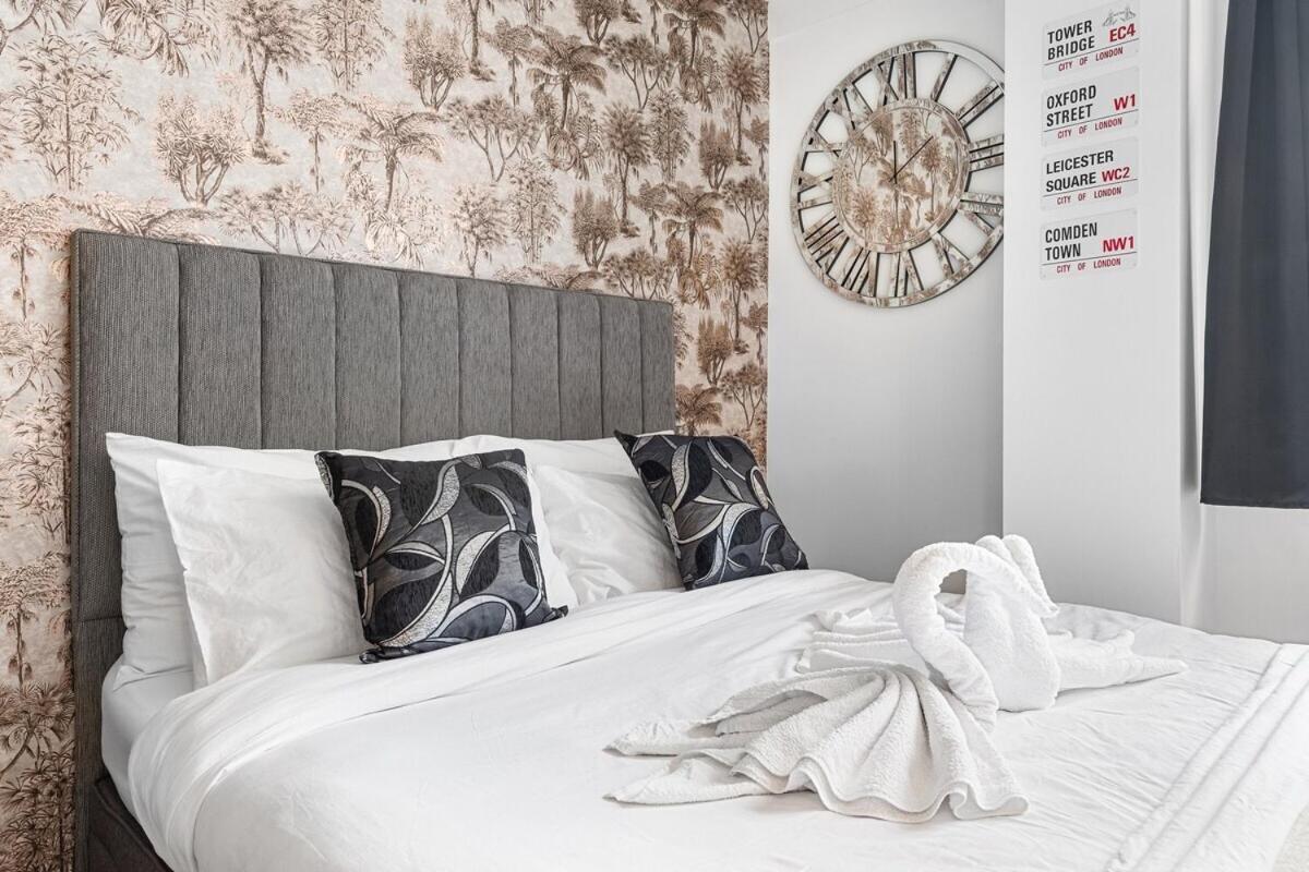 Central London Luxury, Relaxing Apartment! 2 Mins From Paddington Station! Kamer foto